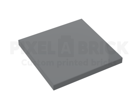 Tile 4x4 Dark Gray Bedrukken 1751
