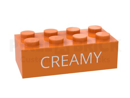 Brick 2x4 Orange #3001