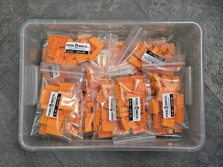 Brick 2x4 Orange #3001