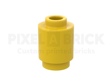 Brick Round 1x1 Yellow #3005