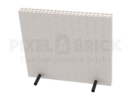 Brick Puzzle Painting White XL