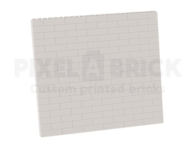 Brick Puzzle Painting White XL