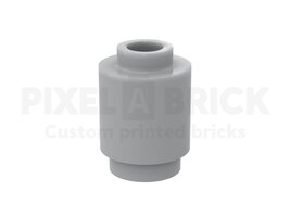 Brick Round 1x1 Light Gray #3005