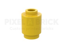 Brick Round 1x1 Yellow #3005